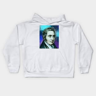 George Stephenson Portrait | George Stephenson Artwork 6 Kids Hoodie